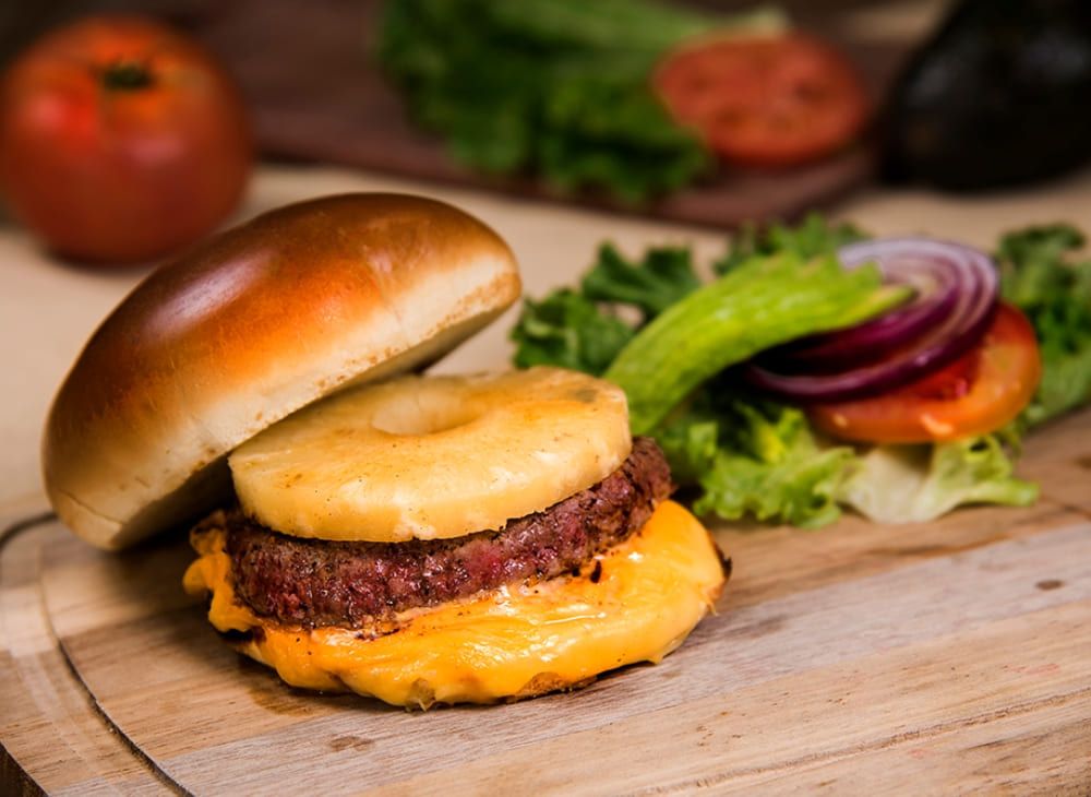Freshly made burgers from Burger and Dough